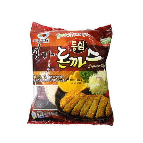 한맥 등심돈까스 8kg(200g X 40장)