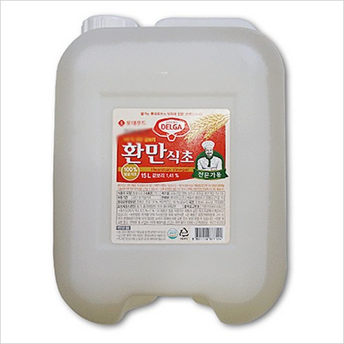 롯데 환만식초 15L