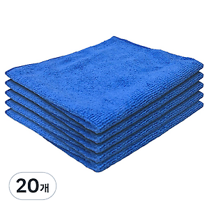 청색 행주 극세사(30*40cm) 20ea