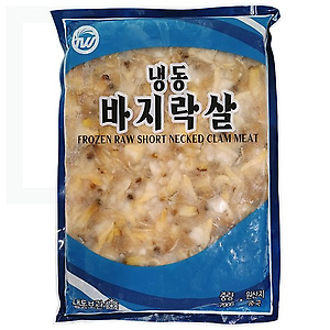 생바지락살 7kg (700g X 10ea, 중국)
